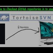 How To Checkout GitHub Repositories Using Tortoise SVN