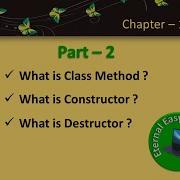 TN 12th Computer Science Chapter 10 Python Classes And Object Part 2 Constructor Destructor