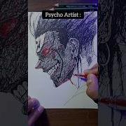 Drawing Sukuna Normal Vs Psycho Artist Art Shorts