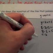 Finding The Equation Of A Line Passing Through Two Coordinates Corbettmaths
