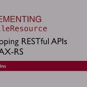 Веб сервисы REST 21 Реализация ProfileResource