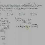 Optimization Example 4 Set Up Only