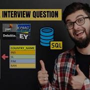 Deloitte SQL Interview Question BIG 4 Could Not Answer In Interview Deepankar Pathak