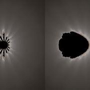 Literal Perpendicular Mandelbrot Vs Perpendicular Mandelbrot Arbitrary Folds