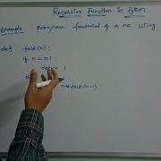 Recursive Function In Python Recursion Python Programming Telugu