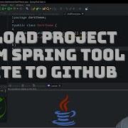 Uploading Push Project From Spring Tool Suite STS To GitHub Step By Step Guide