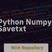 Python Numpy Savetxt