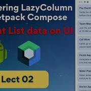 02 Present List Data On UI Mastering LazyColumn In Jetpack Compose Android With Rashid Saleem