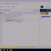 JavaScript სავარჯიშო 2 8 3 Voting Age Codehs Com პლატფორმა ლევანი მასწავლებელი