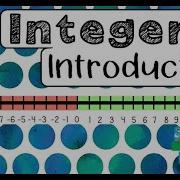 Integer Intro Video Lesson
