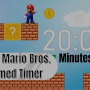 Super Mario Bros Themed Timer 20 Minutes Video Game Sounds Mario Timer Supermariobros