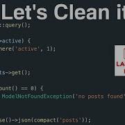 Laravel Clean Code Reduce Using If Statement