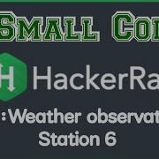 Weather Observation Station 6 SQL Problem In Hackerrank Discussion With Solution Small Code