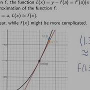 Video 2 2a Local Linearization