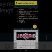 Password Generator In Python Python Coding To Generate Password Shorts Python Python Code