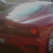 Ferrari 360 Challenge Stradale Start Up Fast Acceleration