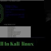 Scapy How To Install Scapy In Kali Linux Network Tool