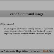 Section 5 Video 2 Basics Of Echo Command For Scripting Part 1 VRTechnologies By NarendraP