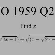 Very First IMO In History 1959 IMO Problem 2 Absolute Value And A Little Graph