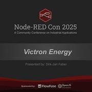 Victron Energy и Node RED от Дирка Яна Фабера