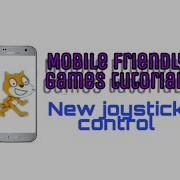Making A Mobile Friendly Game On Scratch Control With A Joystick