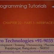 Java For Beginners Chapter 22 Interfaces In Java Part 1