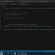 How To Check If A Directory Exists In A Bash Shell Script