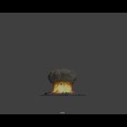 Maya Fluid Explosion Trial 1