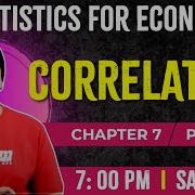 Plus One Statistics For Economics Correlation Chapter 7 Part 1 Exam Winner