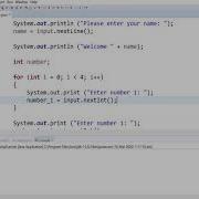 Java 6 Using For Loops To Get Multiple User Input