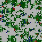 Agent Based Predator Prey System Using Reinforcement Learning
