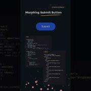 Morphing Submit Button Animation Using HTML And CSS Only Html Css Javascript Shorts