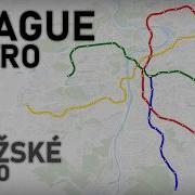 Evolution Of The Prague Metro 1974 2030 Geographic Map