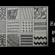 15 ZENTANGLE PATTERNS PART 01 BEGINNER ARTRICA