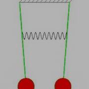 Vibration Of Coupled Pendulum Mode 2