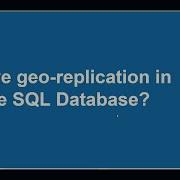 Как настроить георепликацию в базах данных Azure SQL