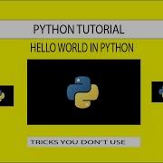 How To Print Hello World In Python Python Tutorial