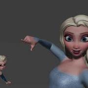 MMD Ice Elsa And Frozen 2 Elsa Testing Queen Anna S Cape Physics Chaos Medley