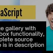 Responsive Image Gallery And Lightbox In Pure JavaScript Without Any Library Or Plugin