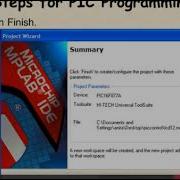 Led BlinKing Stey By Step Program Of PIC Microcontroller Basic Details Of PIC Programming