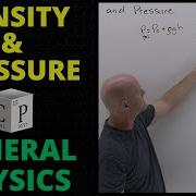 Density And Pressure 9 1 General Physics