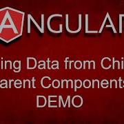 Passing Data From Child Component To Parent Component In Angular