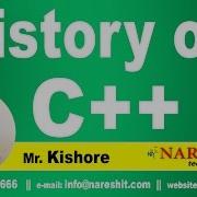 History Of C C Tutorial Mr Kishore