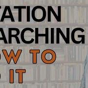Citation Searching How To Do It
