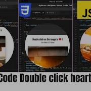 How To Code Double Click Heart Project Using Html Css Javascript