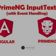 PrimeNG InputText With Event Handling And Validation Angular