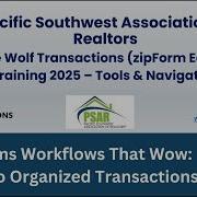 ZipForms Workflows That Wow Steps To Organized Transactions