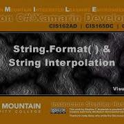 C Cohort 02U2 String Format And String Interpolation