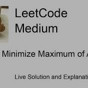 2439 Minimize Maximum Of Array Leetcode Medium