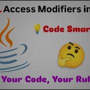 Declarations And Access Modifiers In Java Part 5 Public Private Protected Default Fight4Tech